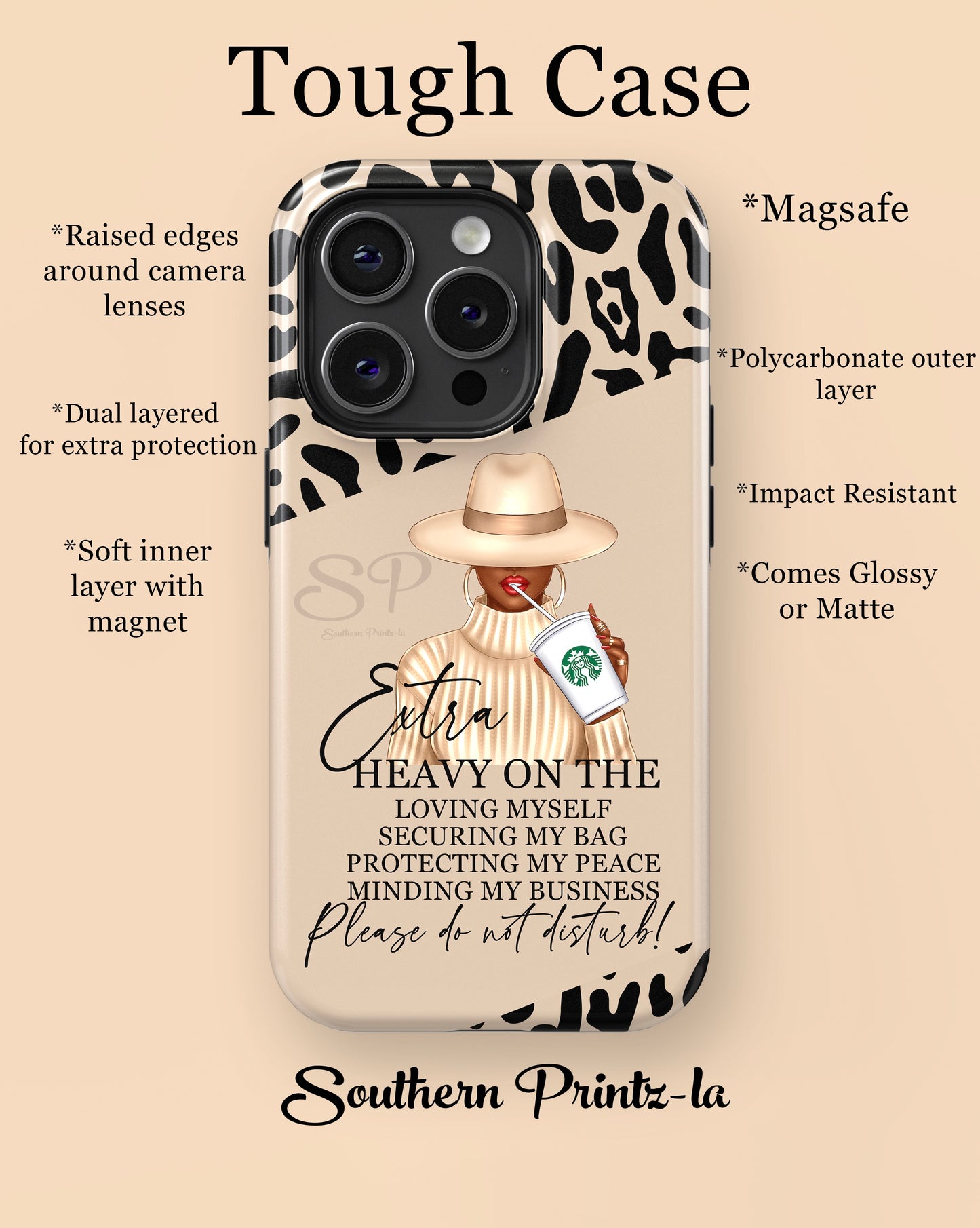 Mindset is everything phone case