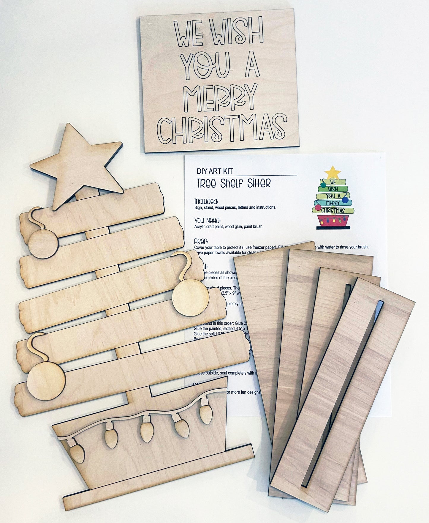 Christmas Paint kits- Tree or Gnome